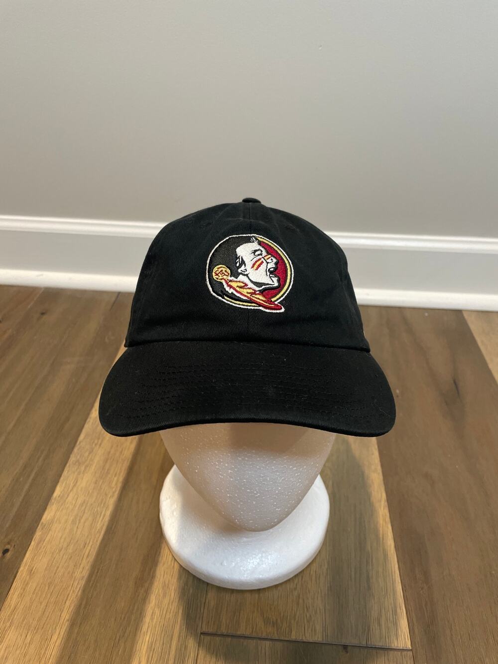 NCAA Florida State Seminoles Black Baseball Hat 47 Brand Adjustable OSFA